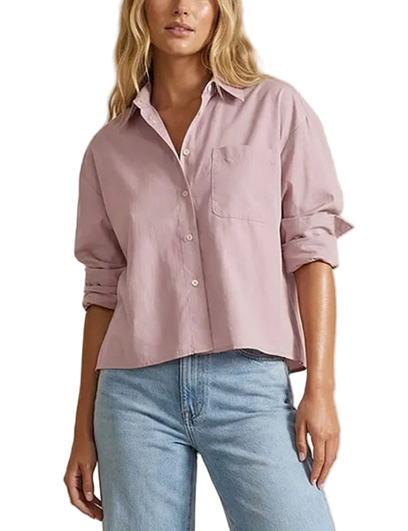 Miller button up shirt / dusty pink M