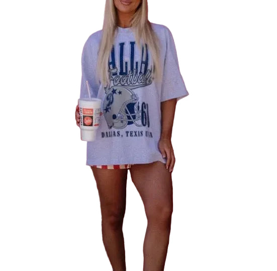 60’s vintage Dallas Cowboys tee / ash grey
