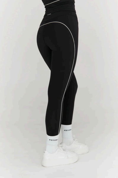 ASTORIA Airvive Full Length Legging / Black & Cream