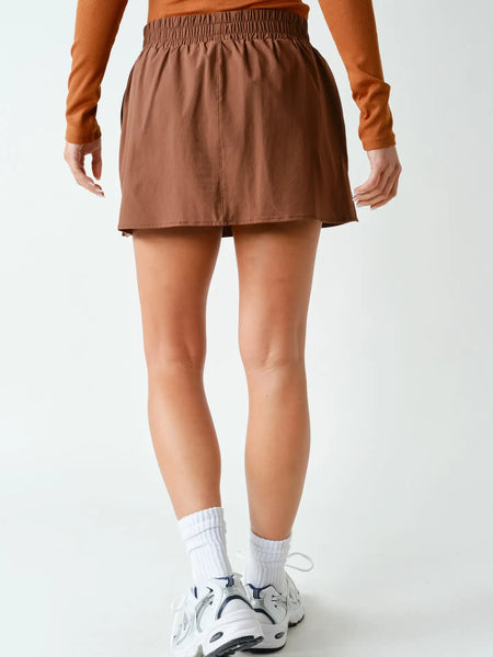 Sculpt A-Line Skort / Cocoa