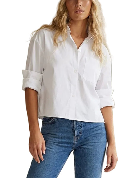 Miller button up shirt / white