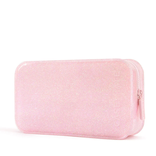 Case-Mate jelly makeup bag / ballet pink twinkle