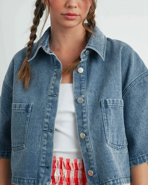 Tucker Denim Button Up Shirt