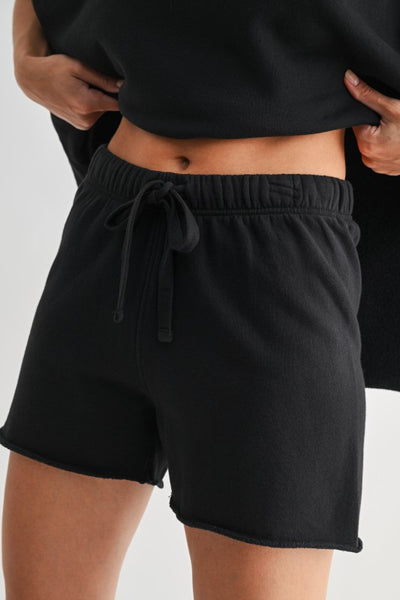 Malibu vintage edge shorts / black