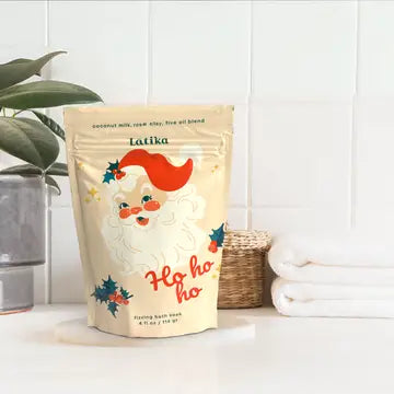 holiday fizzing bath soak