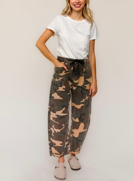 Scout baggy pant / camo