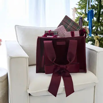 Case-Mate Limited Edition Holiday Red Velvet Tote Bag