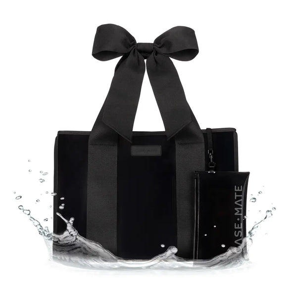 Case-Mate Jelly Tote Bag / Midnight Black Bow