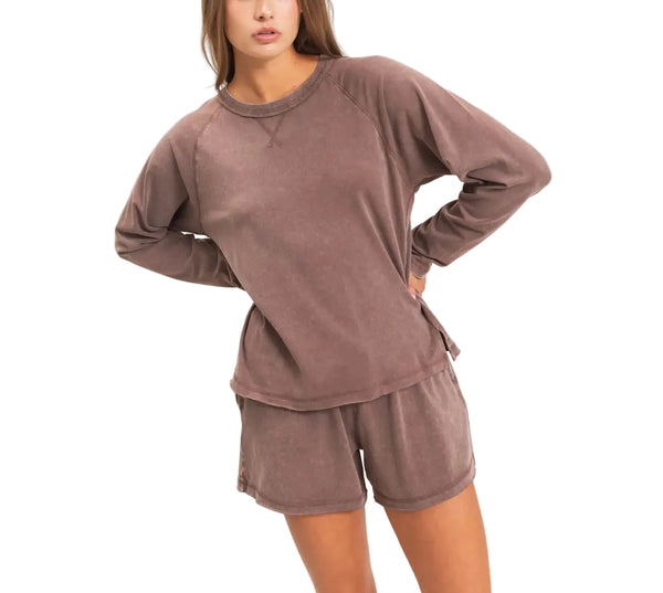 Averie Short Set / Mocha