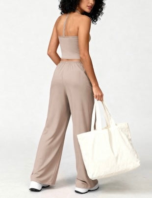 Addy Tank & Pant Set / Mocha