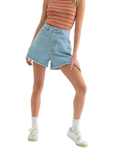 Hallie denim short / light wash