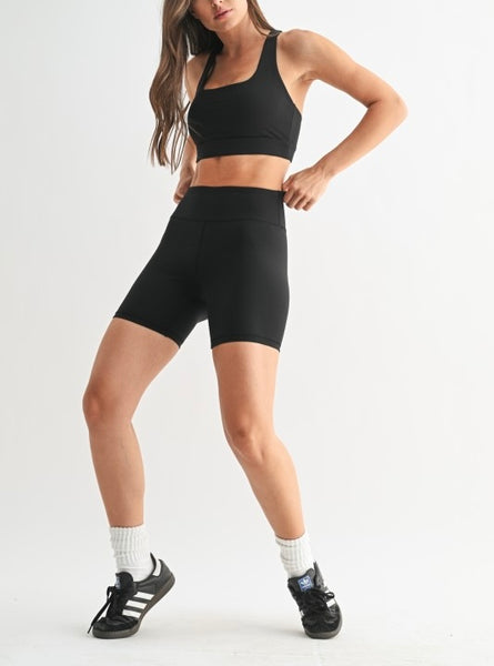 Newport flexform biker short / black