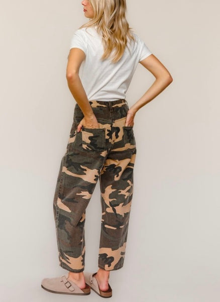 Scout baggy pant / camo