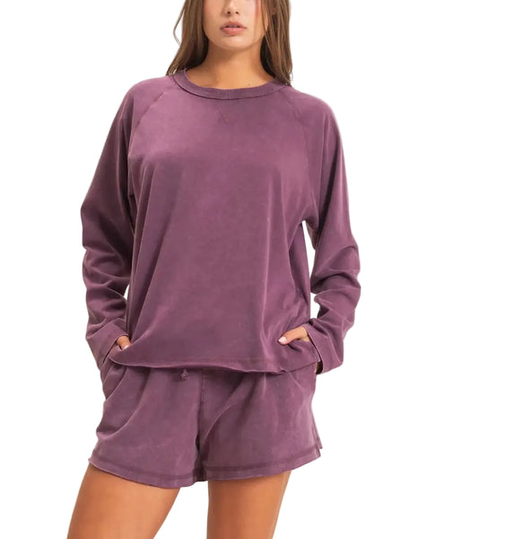 Averie Short Set / Mulberry