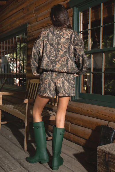 Bayou dark woodland camo sweatshirt