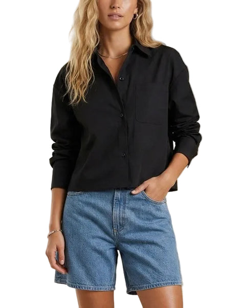 Miller button up shirt / black