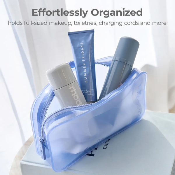 Case-Mate Jelly Makeup Bag / Carolina Blue