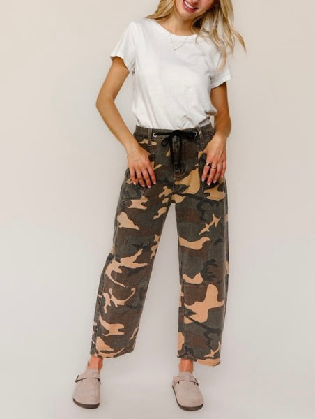 Scout baggy pant / camo