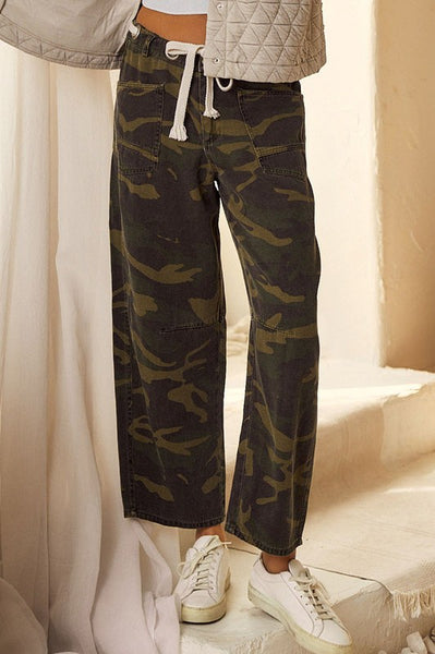 camo drawstring pant (RESTOCK!!)
