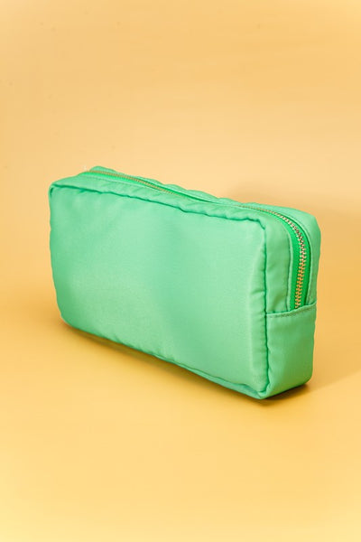 classic plain small makeup pouch // multi colors available