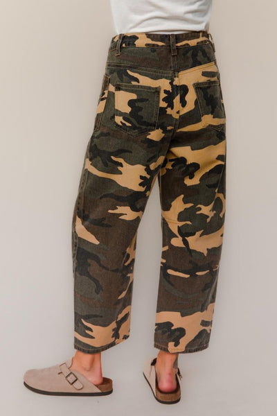 Scout baggy pant / camo