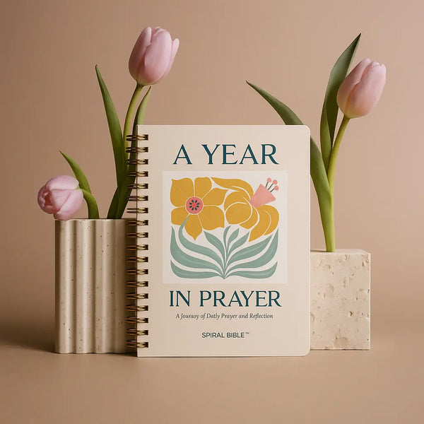 Spiral Bible "A Year in Prayer: A Journey of Daily Prayer & Reflection"