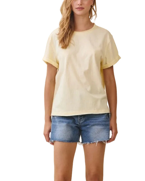 Aemi short sleeve tee / butter