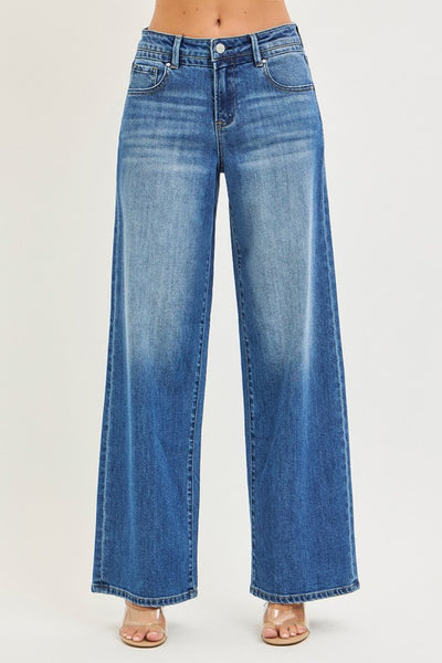 Reese baggy jean / medium wash