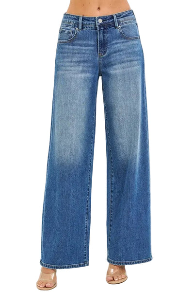 Reese baggy jean / medium wash