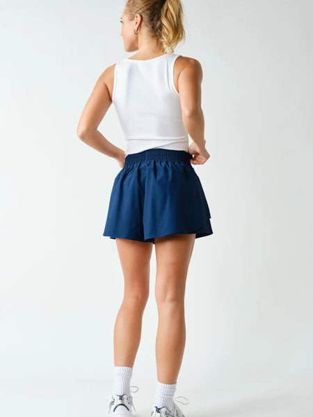 Essential Ribbed Tank / White