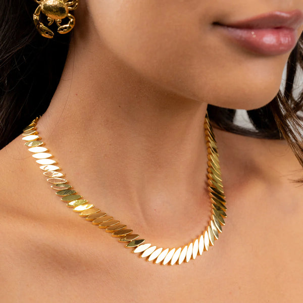 BRACHA Fabiola necklace // gold