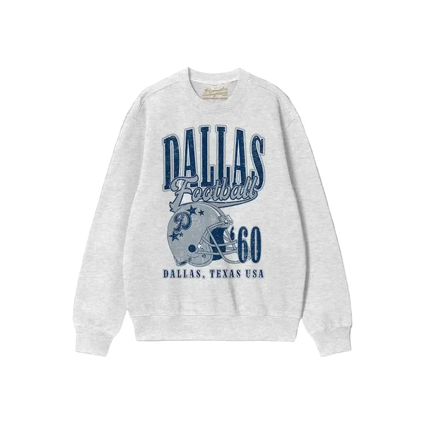 Dallas Cowboys Vintage Sweatshirt / Heather Grey