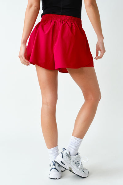 Breeze Flutter Short / Cherry