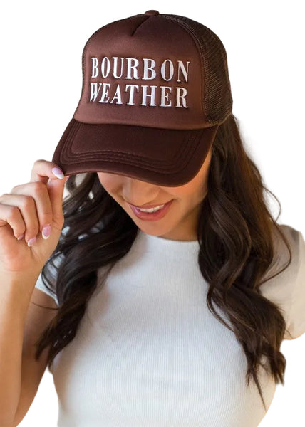 Bourbon Weather cap / chocolate