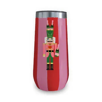 insulated tumbler / champagne nutcracker