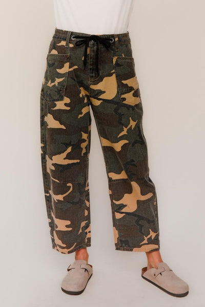 Scout baggy pant / camo