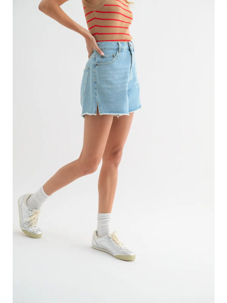 Hallie denim short / light wash