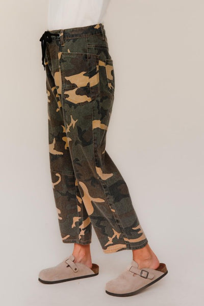 Scout baggy pant / camo
