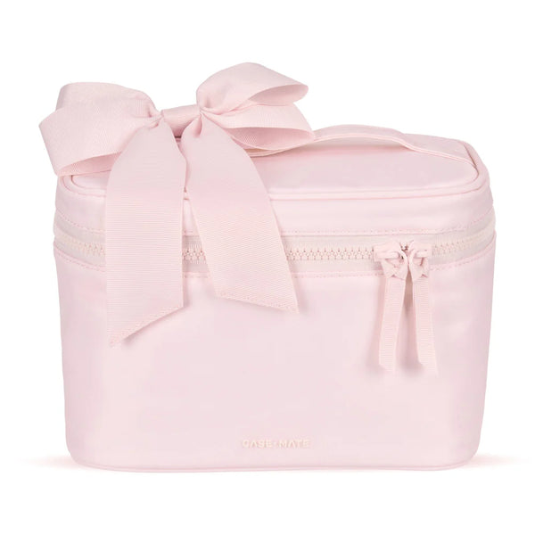 Case-Mate Makeup Train Case / Ballet Pink Bow