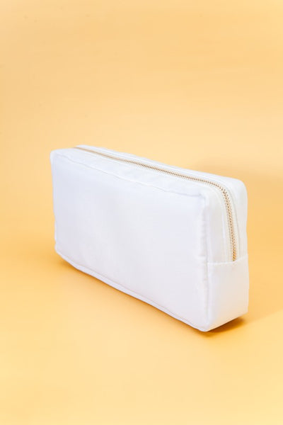 classic plain small makeup pouch // multi colors available