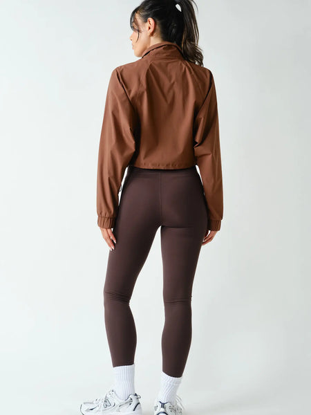 Sculpt 1/4 Zip Pullover / Cocoa