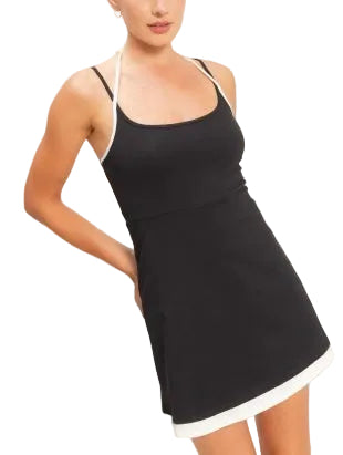 Blaire athletic dress / black