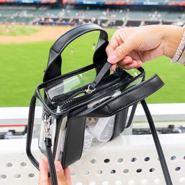 Case-Mate Clear Stadium Bag / Midnight Black