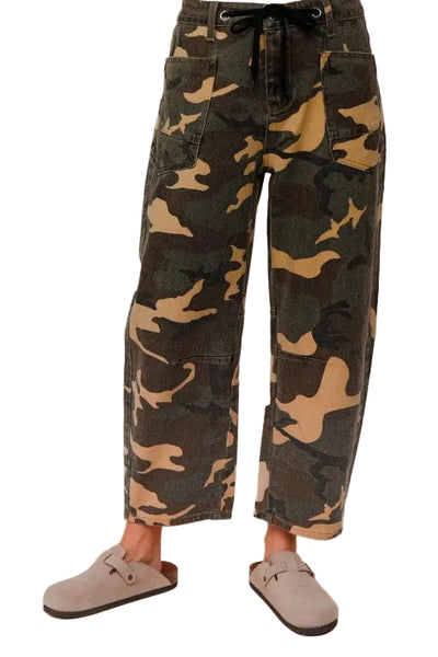 Scout baggy pant / camo