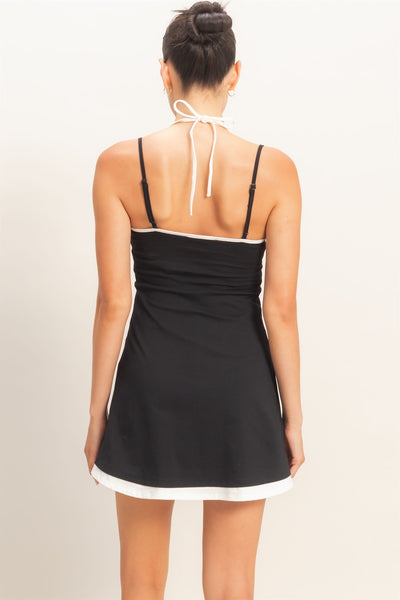 Blaire athletic dress / black