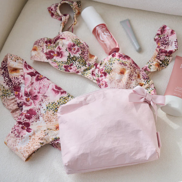 Case-Mate Makeup Bag / Ballet Pink Bow