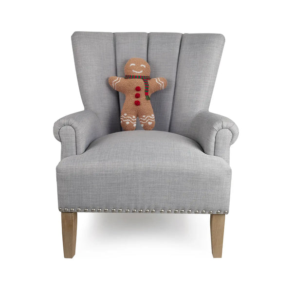 gingerbread man hook pillow