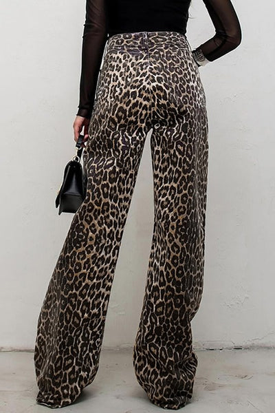 leopard print pant