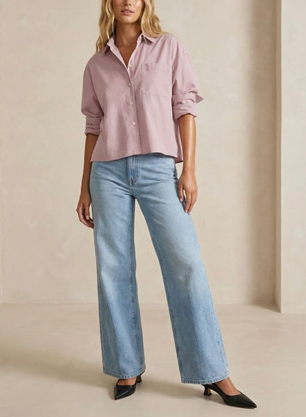 Miller button up shirt / dusty pink