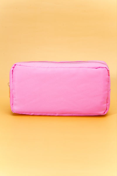 classic plain small makeup pouch // multi colors available